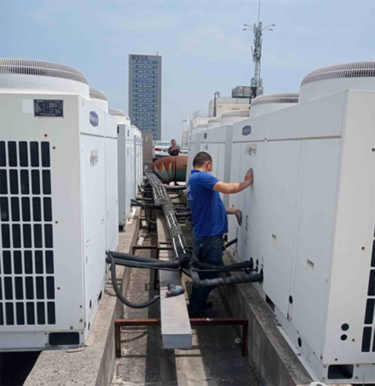 枞阳中央空调制热和不制冷系统维修方法